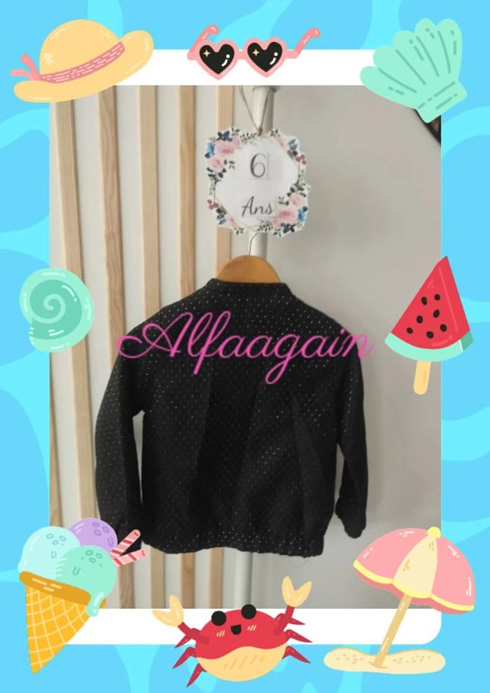 Veste noire Kiabi 6ans - photo numéro 3