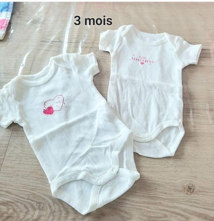 Lot de 2 bodys
