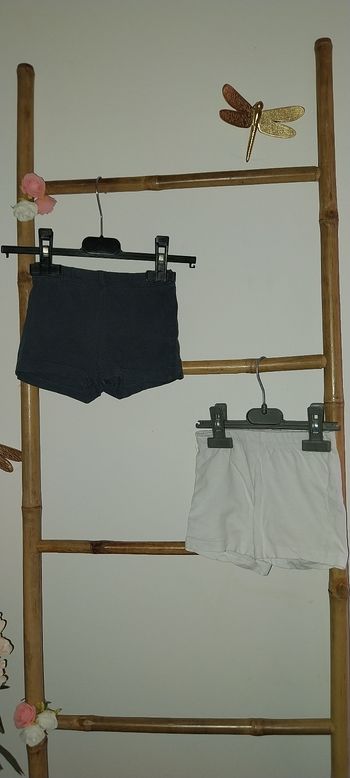 Duo/ Lot de 2 shorts La Halle 18 mois très bon état