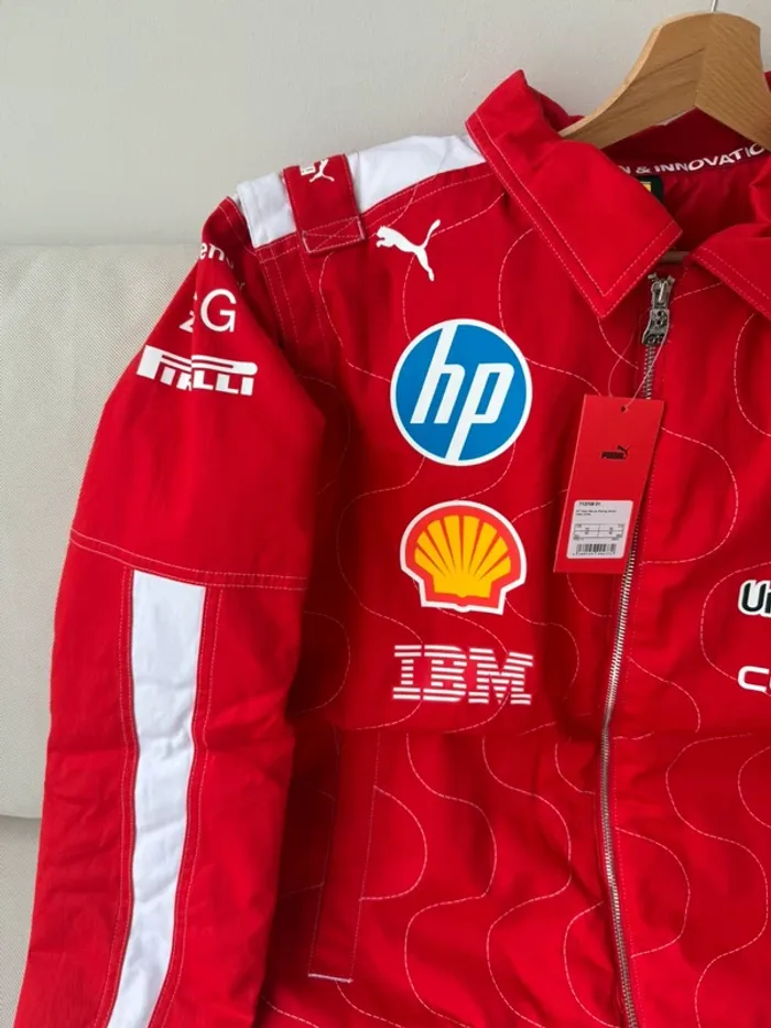 Veste de course Monza Scuderia Ferrari HP Homme – Puma – Taille M – Neuve avec étiquette - photo numéro 3