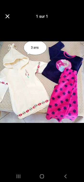 Lot vêtements fille 3 ans