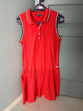 Robe polo Tommy Hilfiger T. M rose