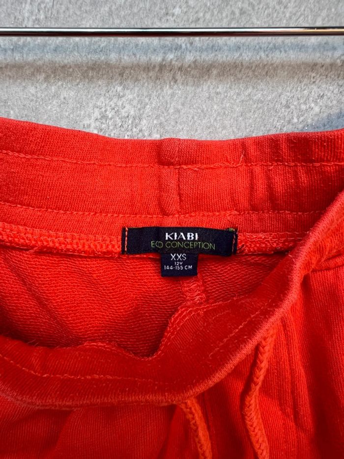 Short coton Kiabi 12 ans XXS orange - photo numéro 4