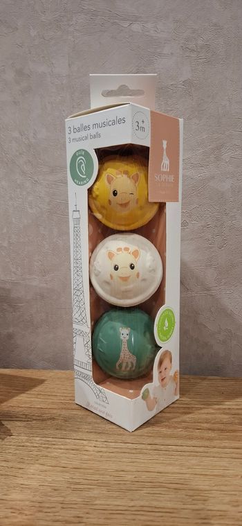 Lot de Balles musicales 