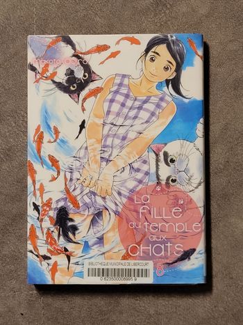 La Fille du Temple aux Chats Tome 8 Makoto Ojiro (Dessins)