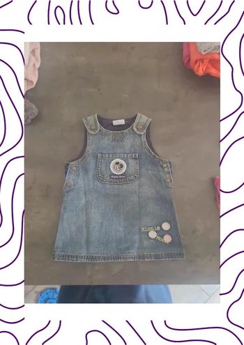 Robe en jeans minnie