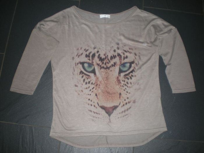 Haut manche 3 / 4 taille M Cache Cache motif tigre