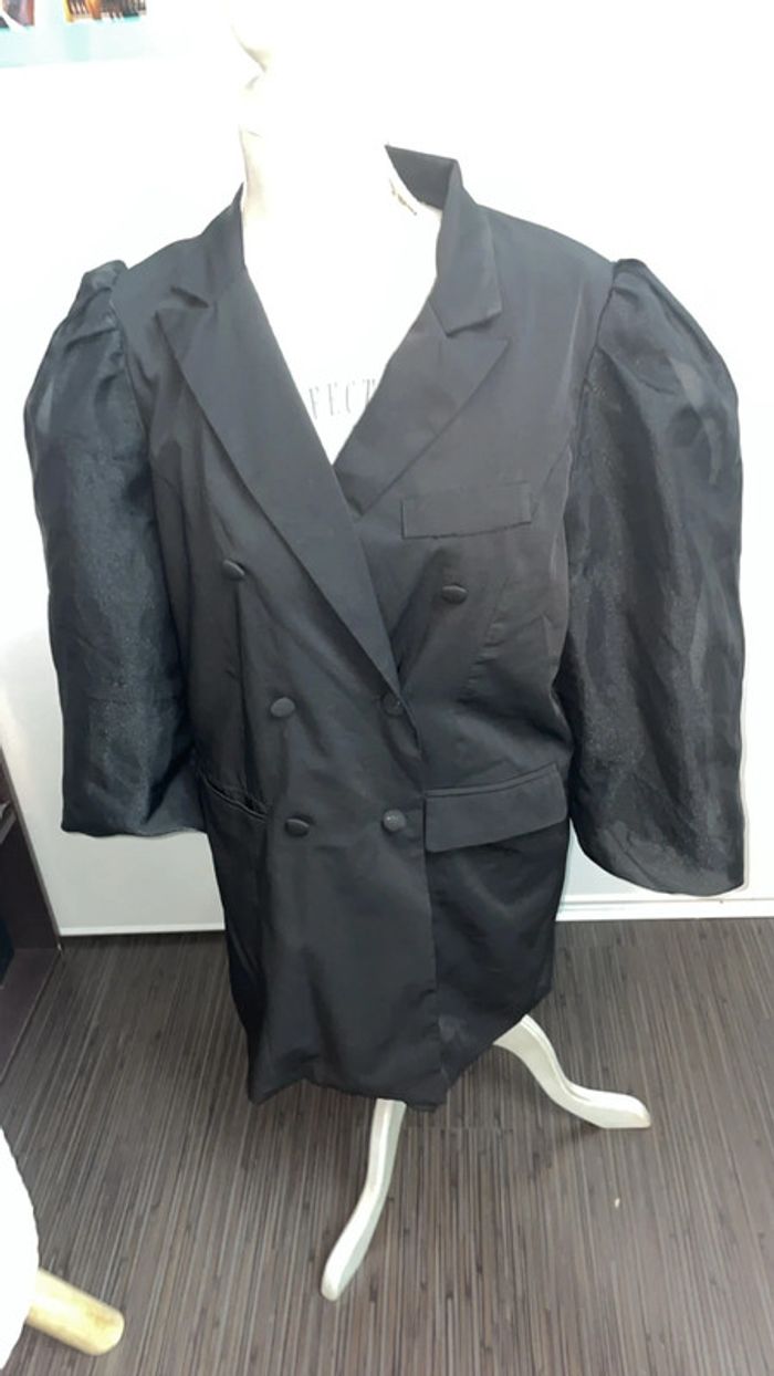 Blazer robe Nasty Gal manches bouffantes - Taille S - Neuf