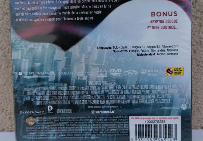 Dvd Man of steel. - photo numéro 4