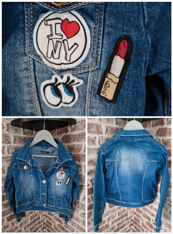Veste en jean fille - Taille 8 ans