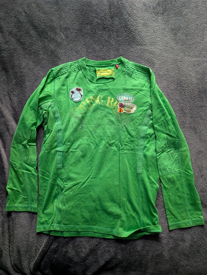 Pull catimini vert taille 14 ans