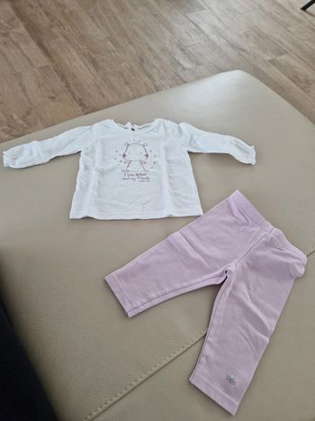 Ensemble benetton 🎀 6-9 mois
