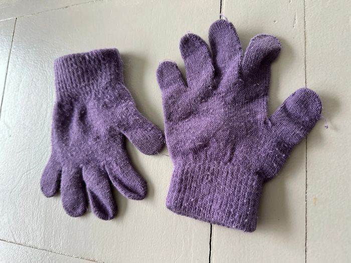 Gants violet TU - photo numéro 3