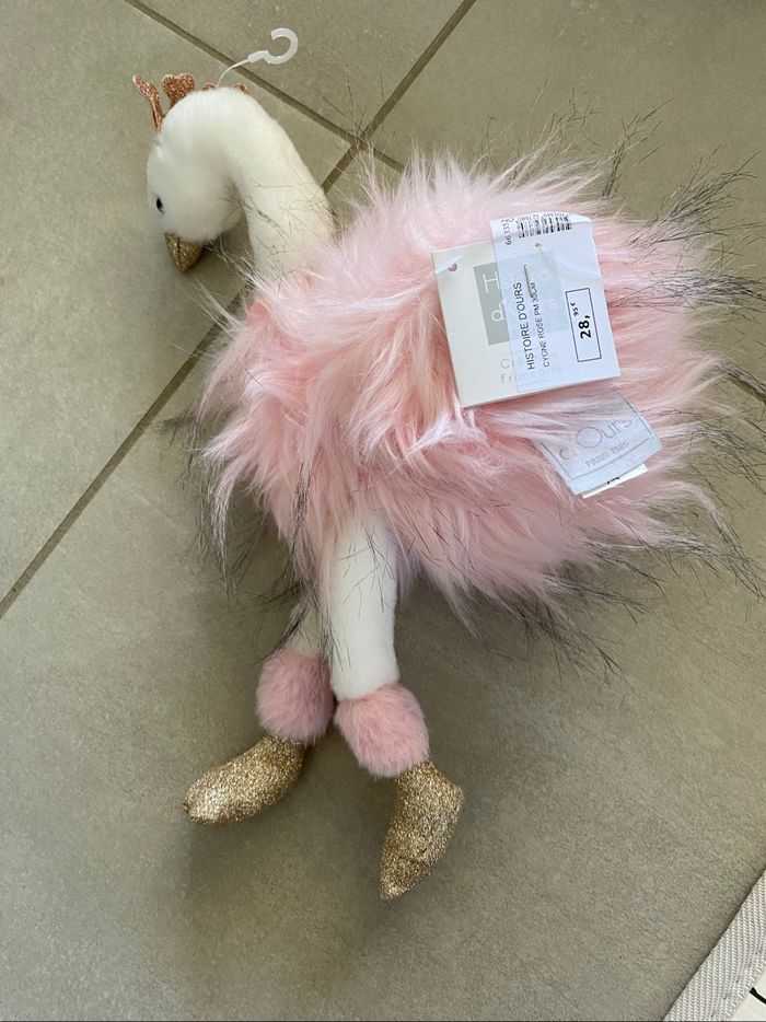 Doudou cygne histoire d'ours - photo numéro 3