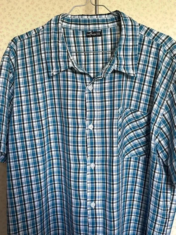 Chemise manche courte taille XXL marque influx - photo numéro 2