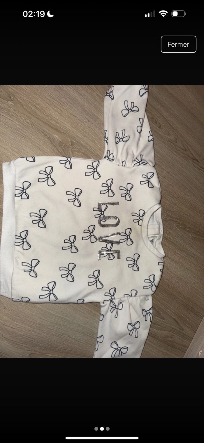 Pull blanc - photo numéro 2