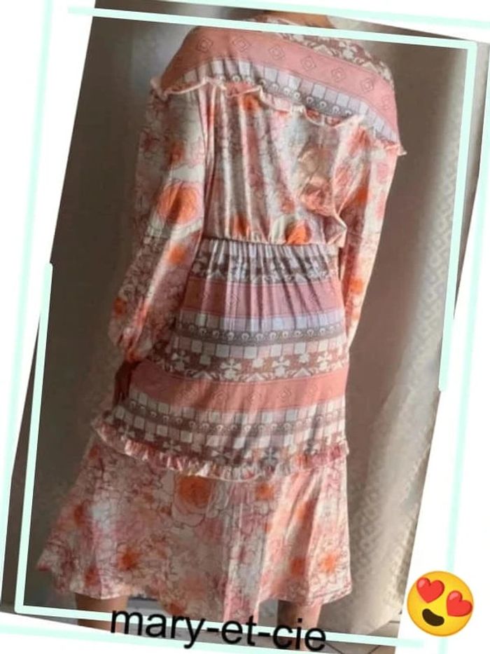 SOLDÉ - Robe manche longue taille L - photo numéro 7