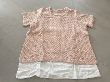 Tee-shirt crochet zara S