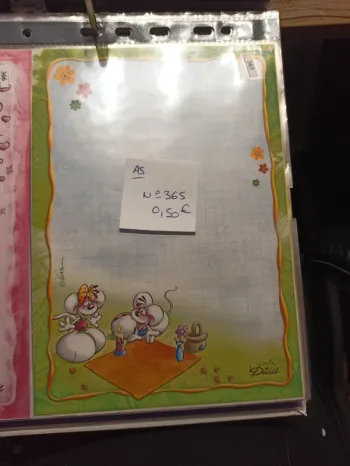 Feuille Diddl A5 365 0,50€