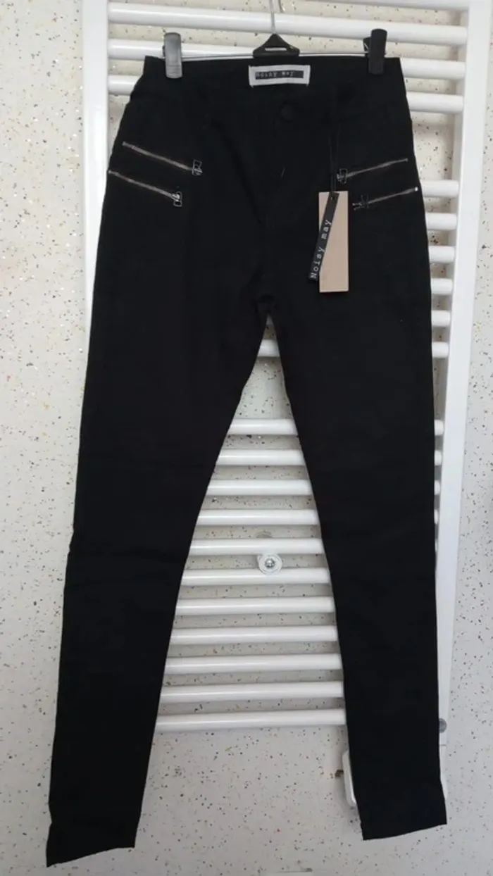 Pantalon noir Noisy May Taille XS / S - photo numéro 2
