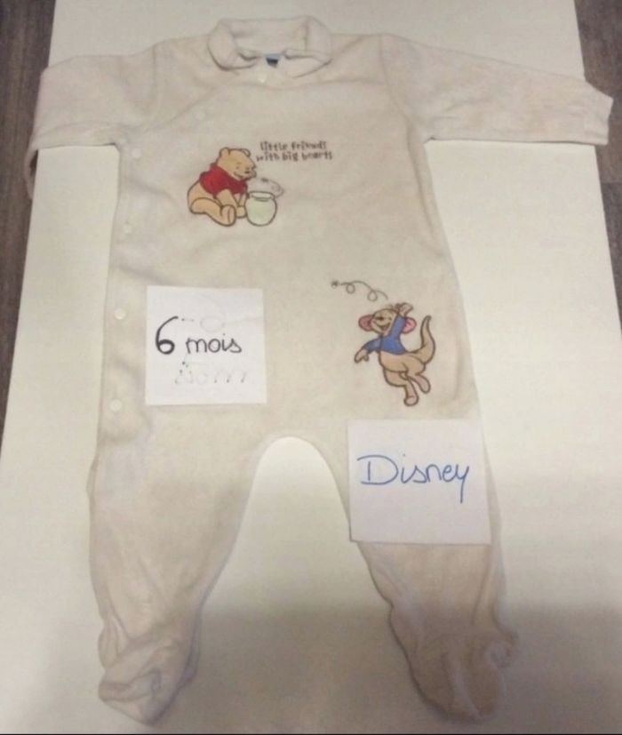 Pyjama Disney crème