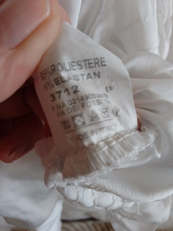 Haut fronce et drapé satin - photo numéro 6