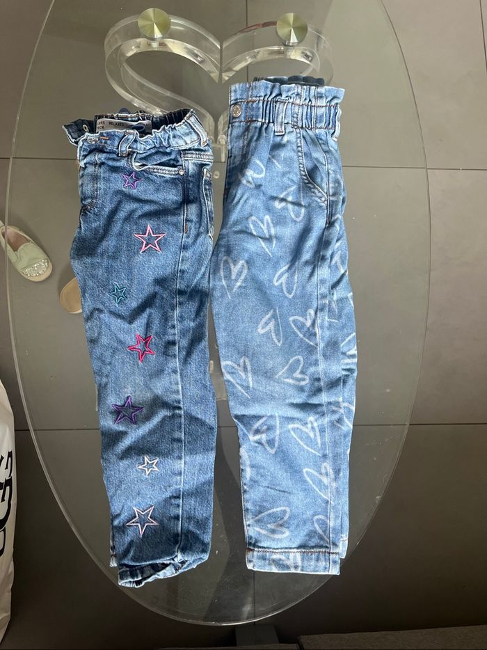 Jean petite fille taille 4/5 ans
