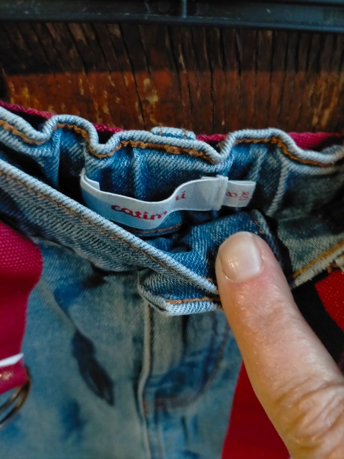 Ravissant jean mum Catimini 8 ans - photo numéro 2