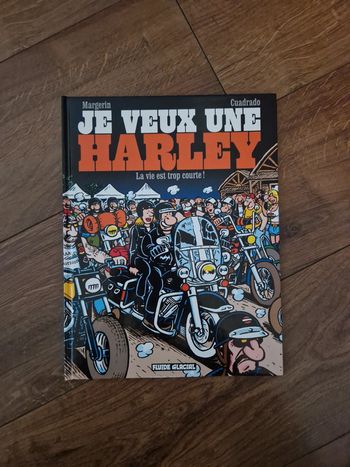 Bande dessinée Je veux une harley