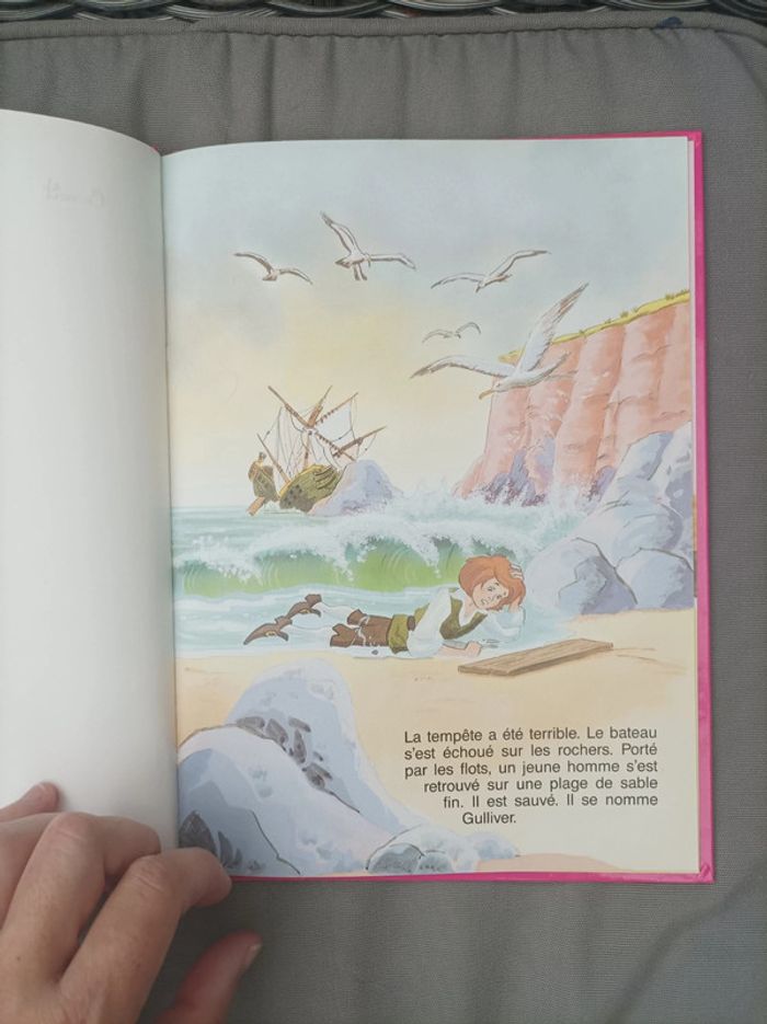 Joli livre Gulliver au pays des géants - photo numéro 3
