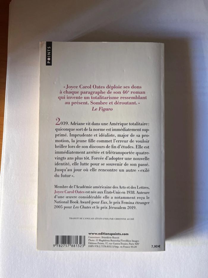 Le petit paradis Joyce Carol Oates (dystopie) - photo numéro 2