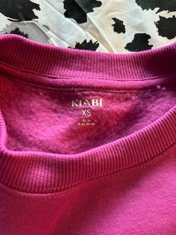 pull rose femme kiabi