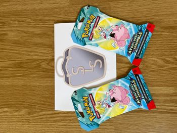 Lot de 2 Boosters Pokémon, Aventures ensemble EV09, en français sous blister.