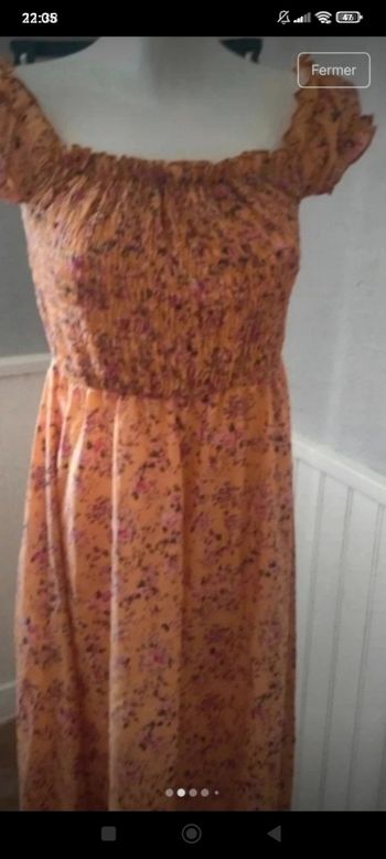 Très belle robe longue f66