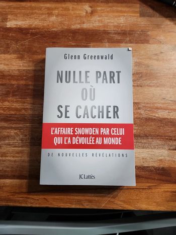 Livre : Nulle part ou se cacher