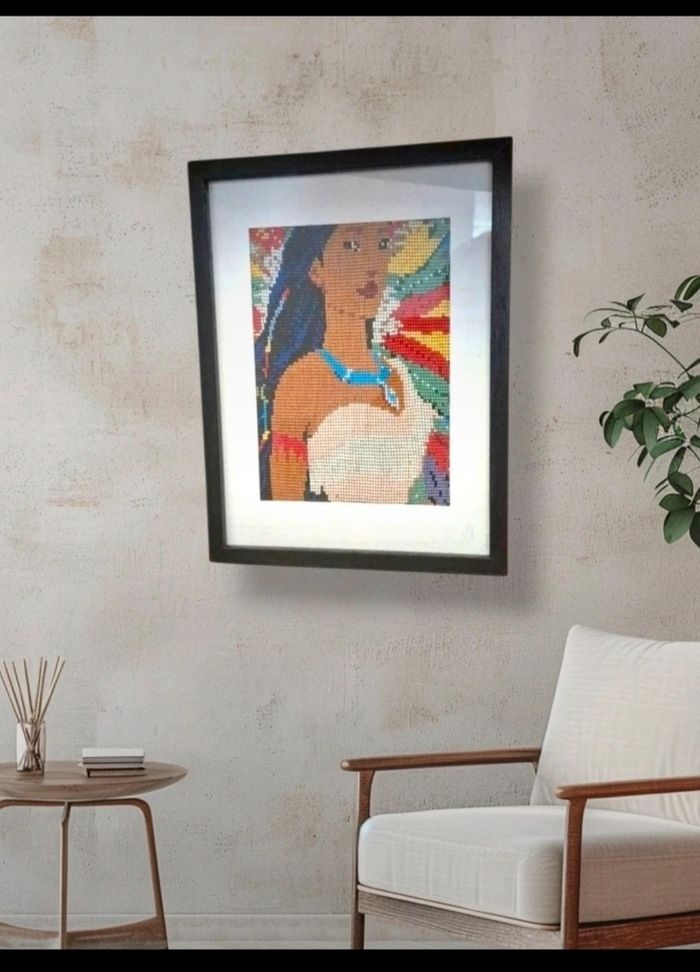 Cadre pocahontas 18x24 - photo numéro 2
