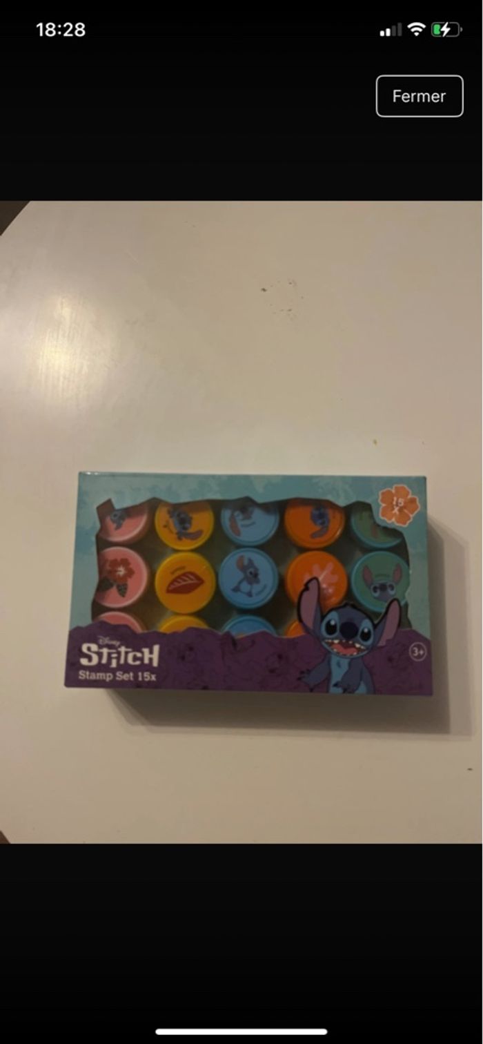 Set de 15 tampon Stitch