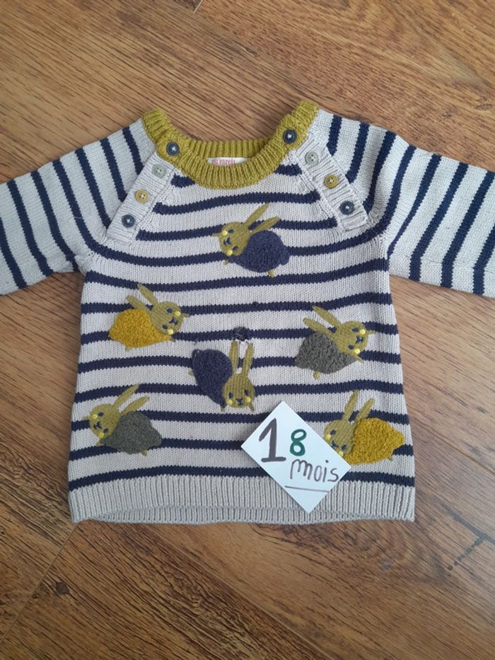 Pull 18 mois lapin 🐰