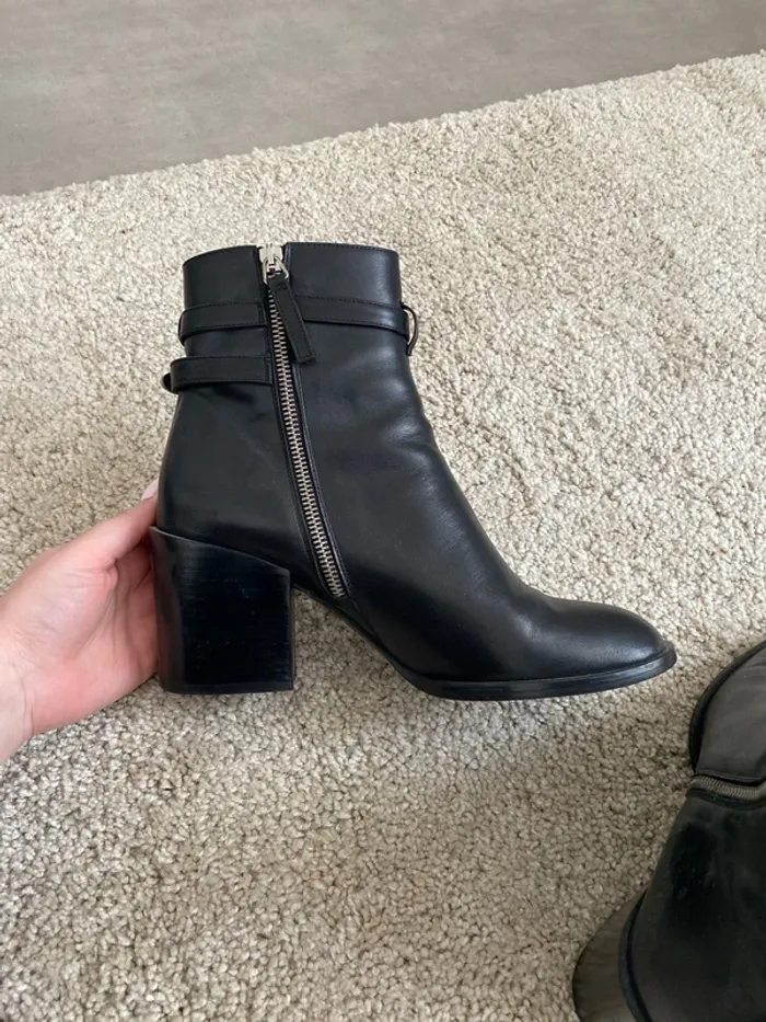 Boots noires Minelli - photo numéro 8