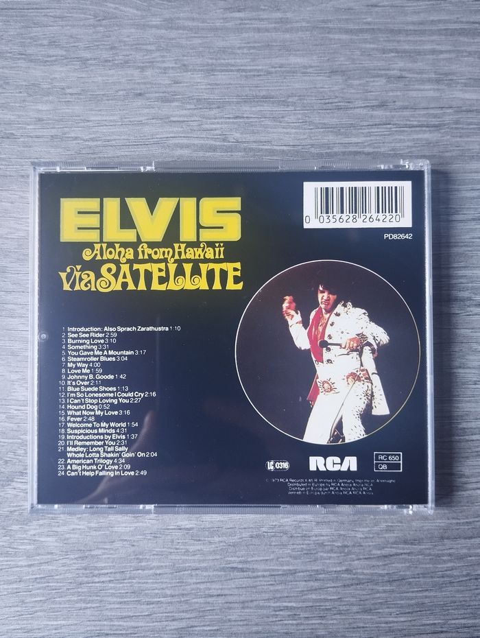CD Elvis Presley : Aloha From Hawaii Via Satellite - photo numéro 5