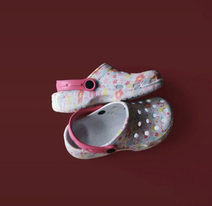 Sabots sandales blanches fleuries gémo pointure 31 - photo numéro 5