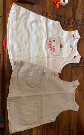 Lot 2 salopettes robes
