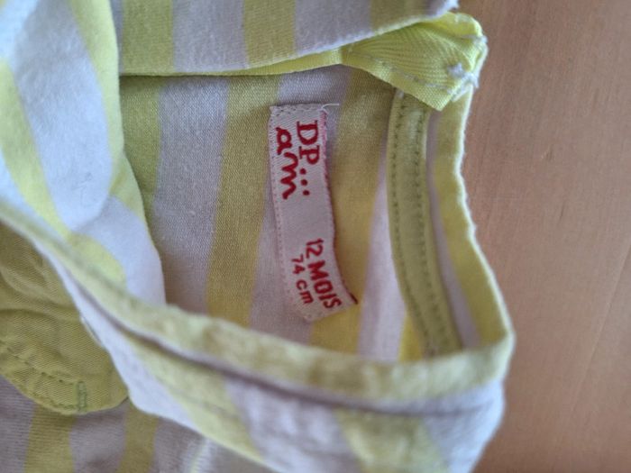 Robe pour fille taille 12mois marque tape à l'œil très bon état - photo numéro 6