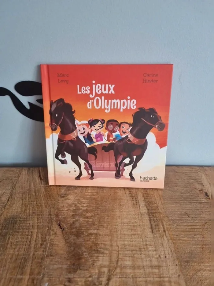 Livre enfant les jeux d'olympie