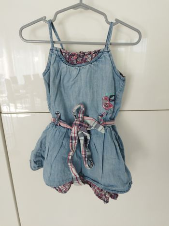 Robe +bloomer taille 12 mois sergent major 