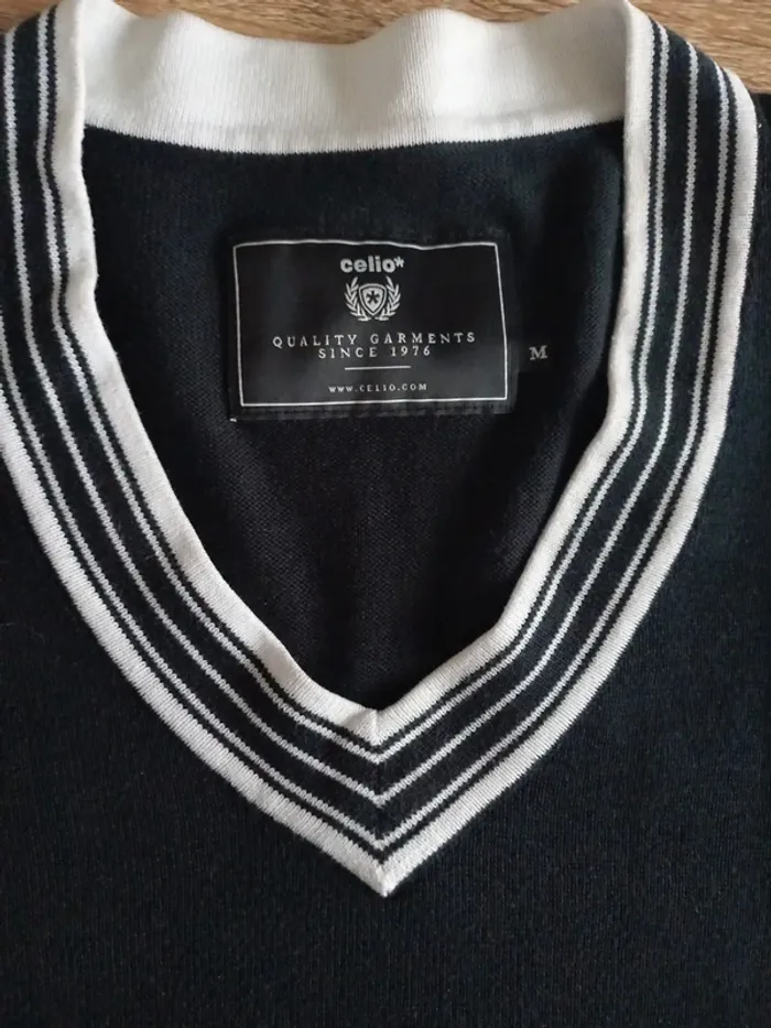 Pull noir Celio M - photo numéro 7