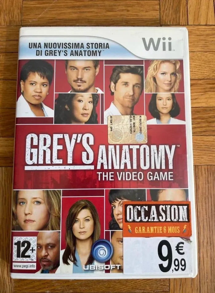 Jeu Wii Grey's Anatomy - Version Italienne