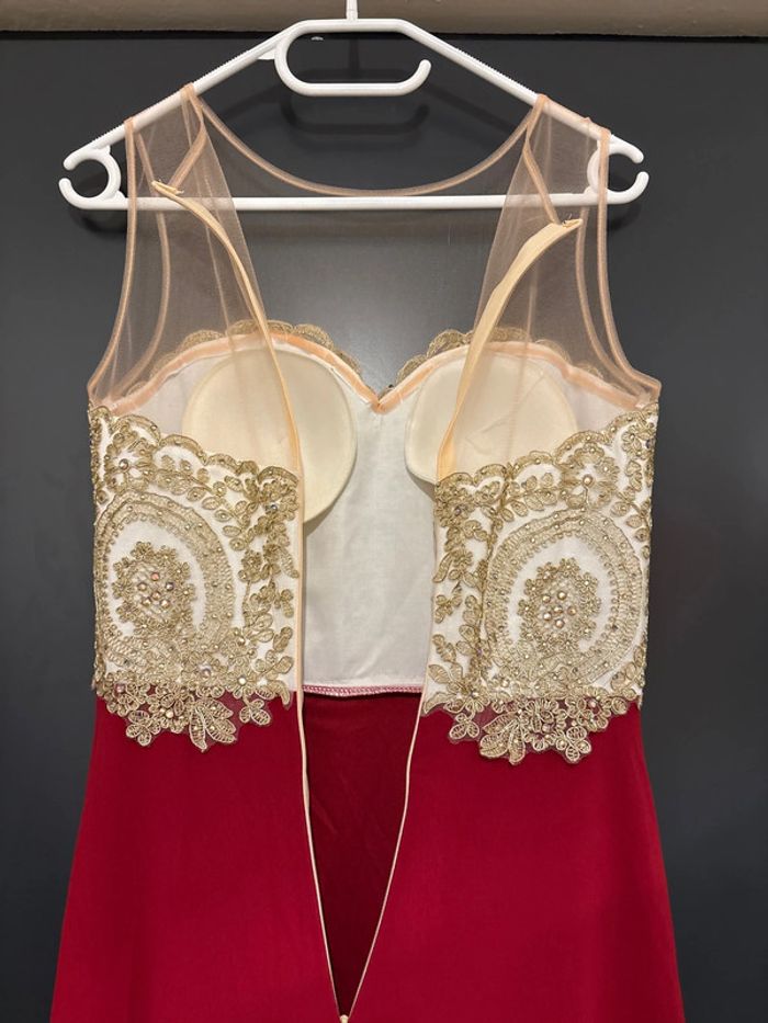 Merveilleuse robe doublée longue S cocktail ou mariage - photo numéro 10