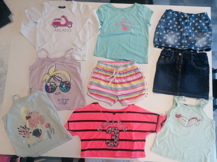 Lot 10 articles fille T 4 ans 👧🏻