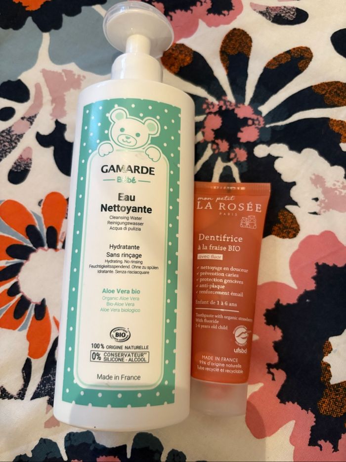 Lot de 2 produits bébé